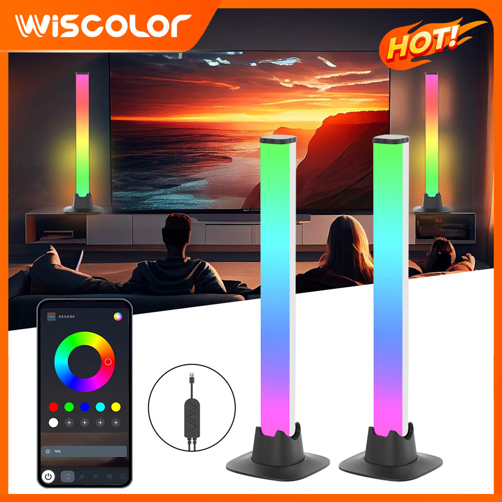 Desk Setup Led Strip - Desktop Setup RGB LED Lights Bar