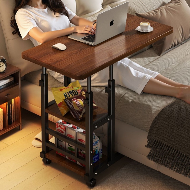 Movable Lifting Bedside Table  - đánh giá và giá Desk Setup Laptop