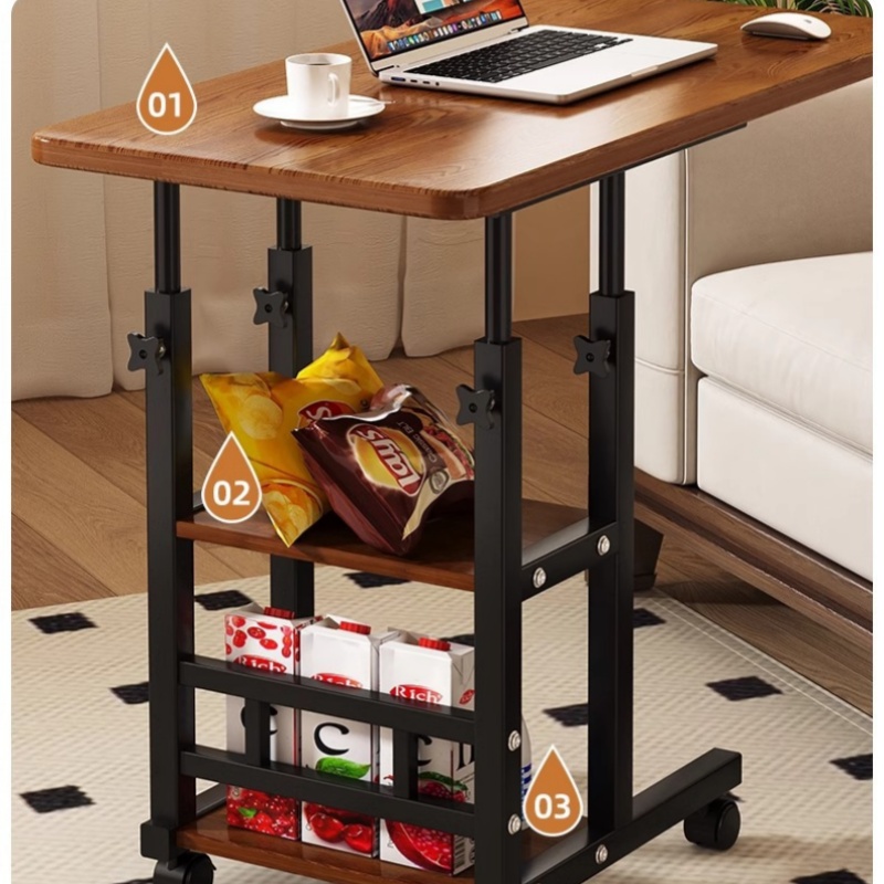 Movable Lifting Bedside Table  - đánh giá và giá Desk Setup Laptop