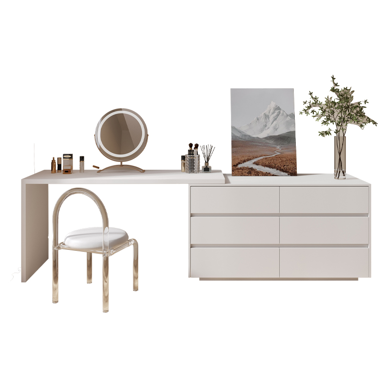 /Multi-purpose Flat L Shape Ho - đánh giá và giá Desk Vanity Setup