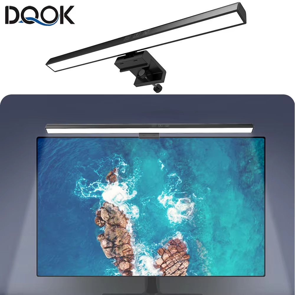 Screen LED Bar Desk Lamp PC Co - đánh giá và giá Desk Setup Laptop