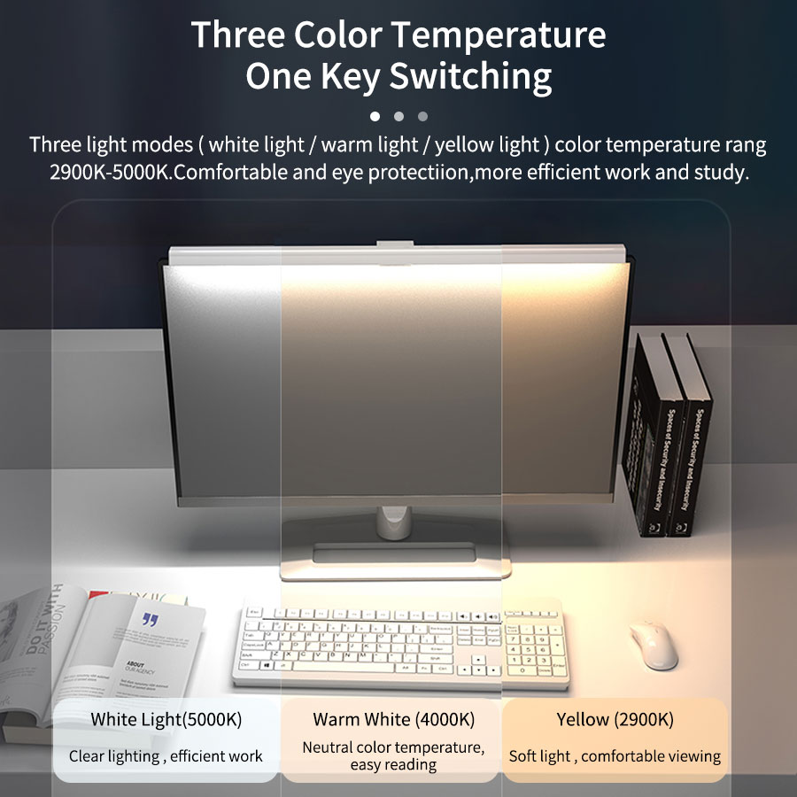 50cm LED Monitor Light Bar Scr - đánh giá và giá Desk Setup Modern