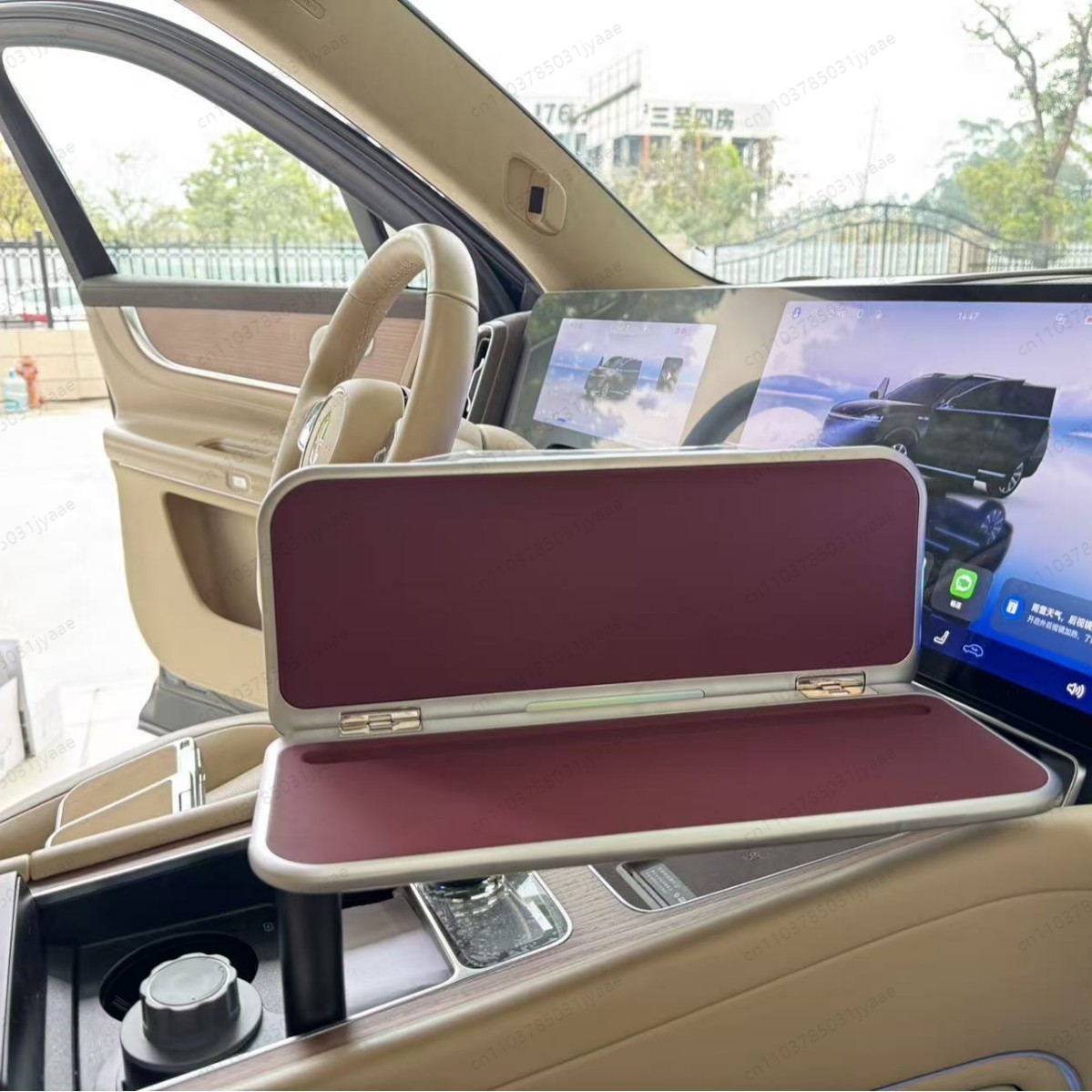 New Car Foldable Tray Table, P - đánh giá và giá Desk Setup Laptop