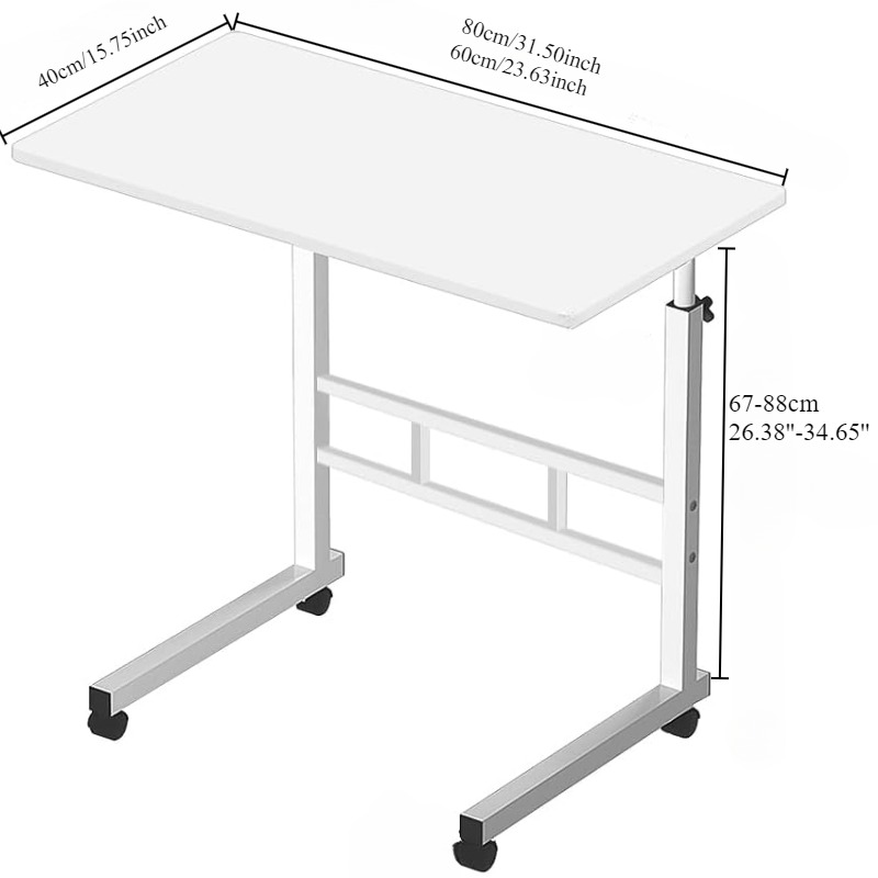 Bedside Desk with Universal Wh - đánh giá và giá Desk Setup Laptop