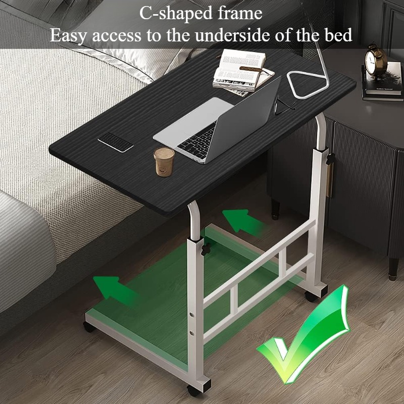 Bedside Desk with Universal Wh - đánh giá và giá Desk Setup Laptop