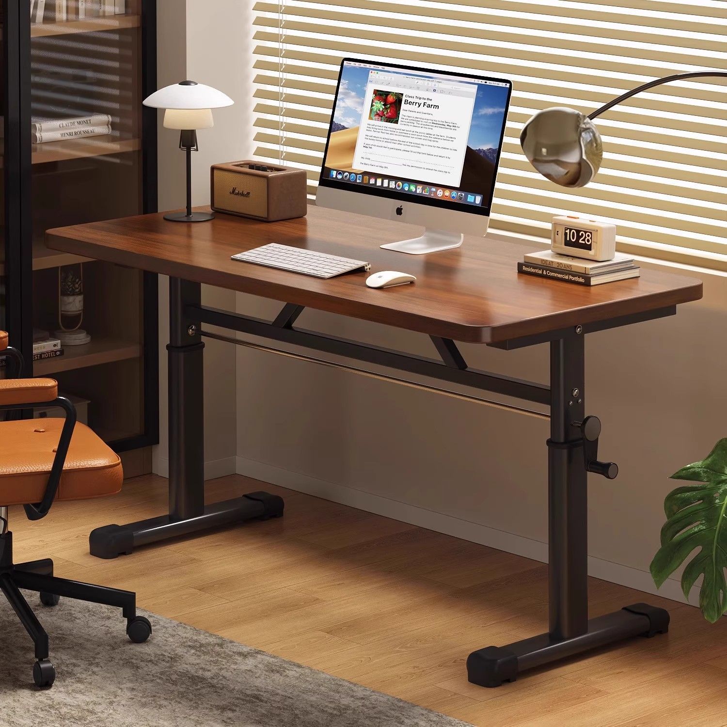 Modern Simple Adjustable Heigh - đánh giá và giá Desk Setup Laptop