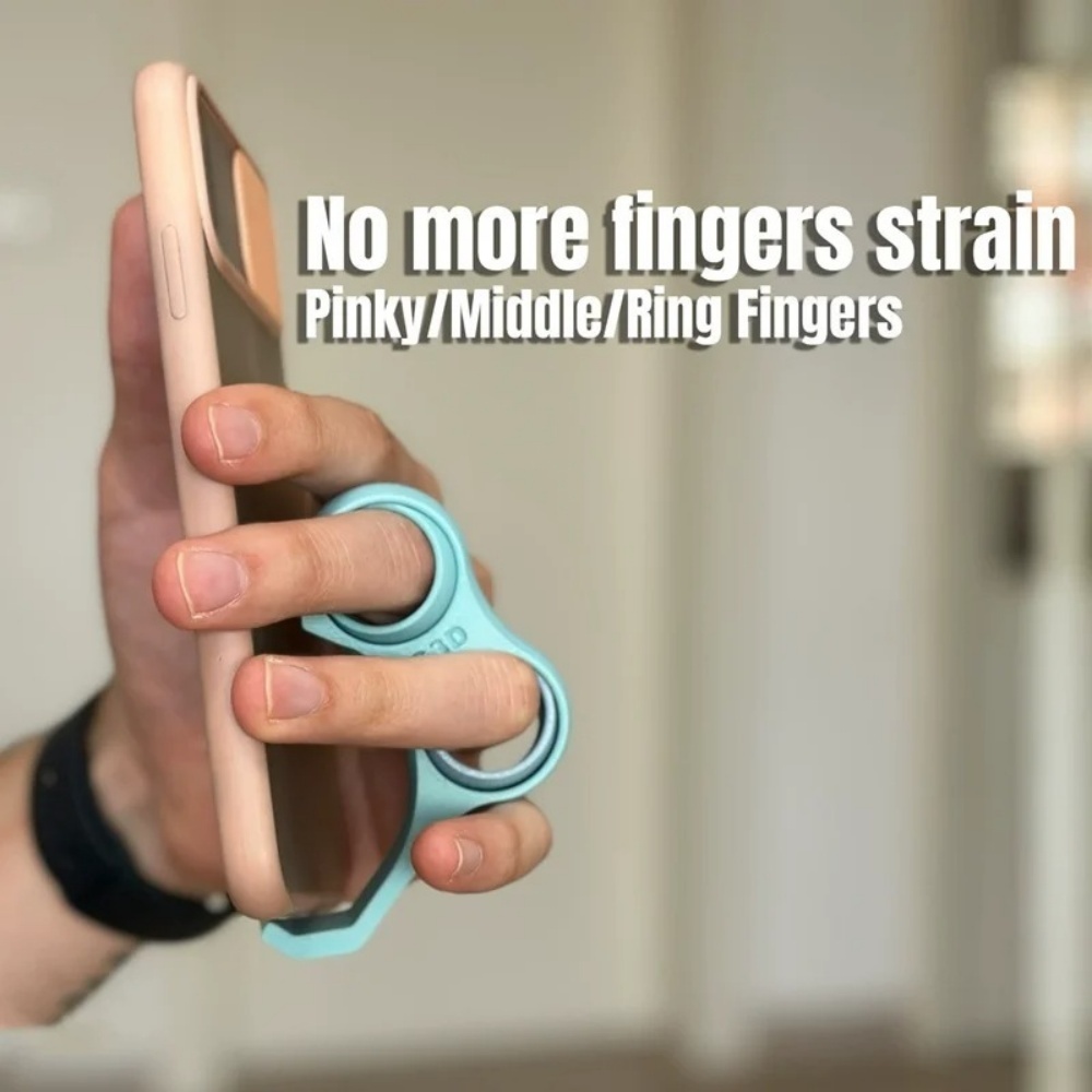 Universal Portable Double Fing - đánh giá và giá Dual Phone Holder