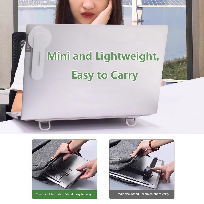Mini Portable Laptop Stand Hol - đánh giá và giá Desk Setup Laptop