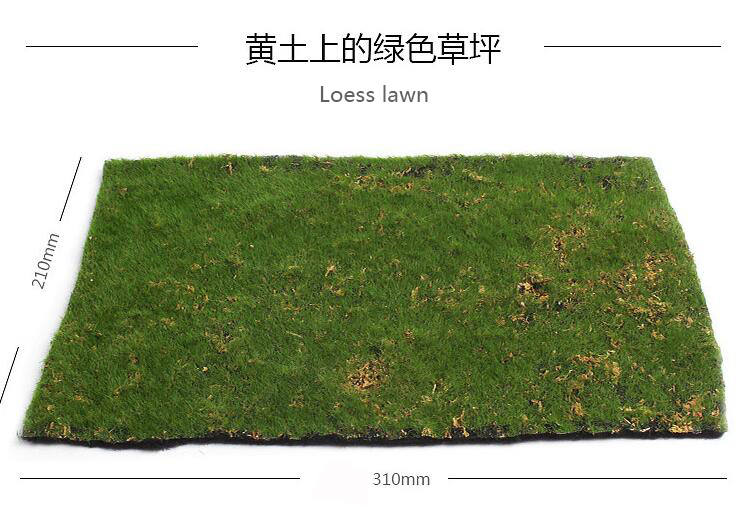 Miniature model finished turf  - đánh giá và giá Desk Setup Modern