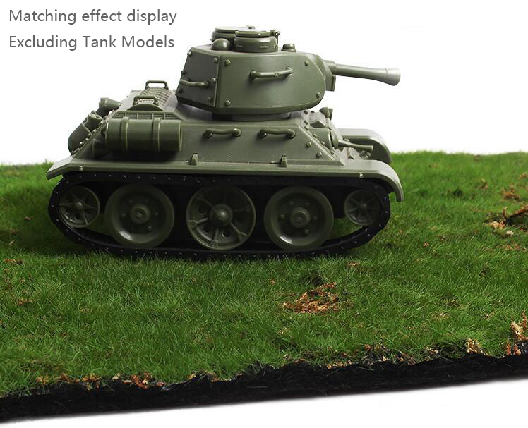 Miniature model finished turf  - đánh giá và giá Desk Setup Modern