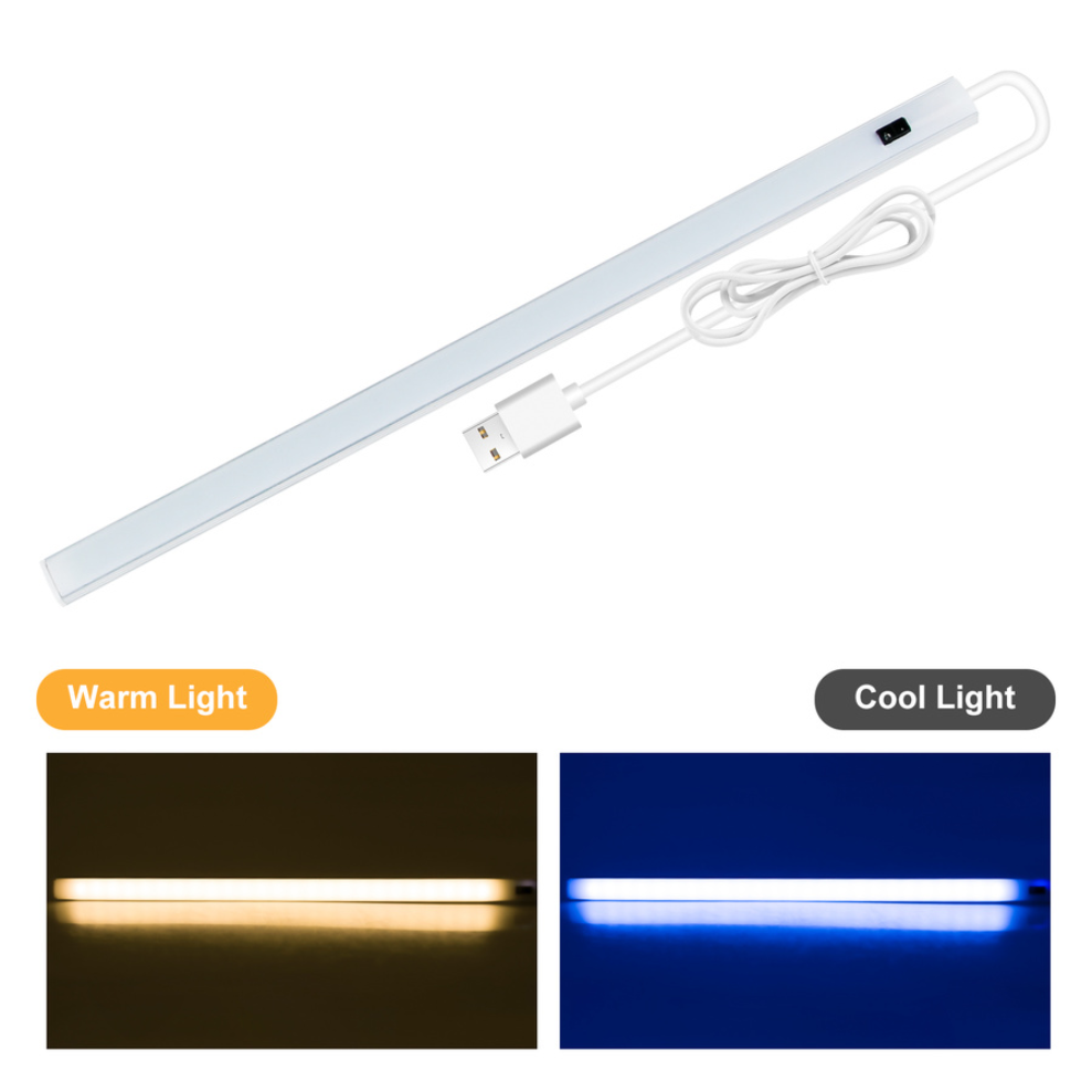 12V USB LED Strip Desk Lamp Ha - đánh giá và giá Desk Setup Led Strip