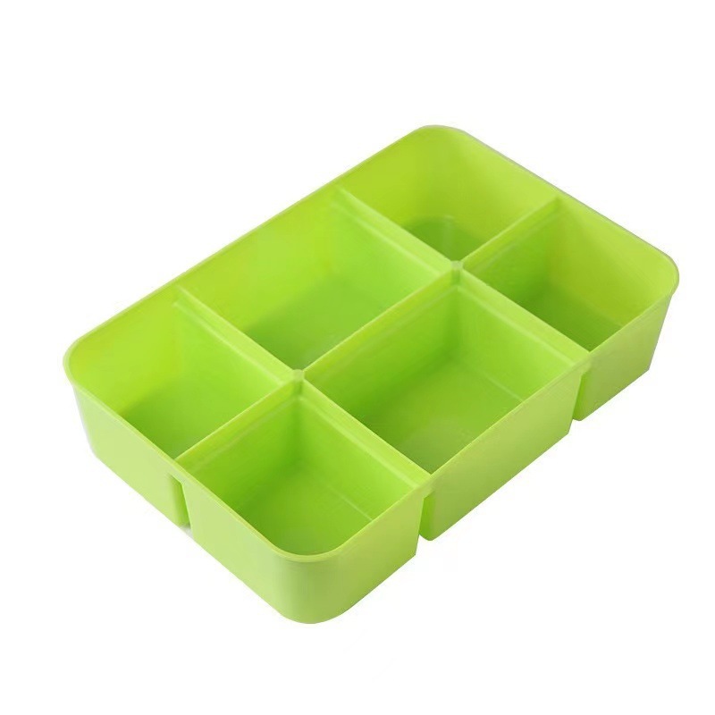 Clear Stackable Storage Box 4  - đánh giá và giá Desk Setup Trading