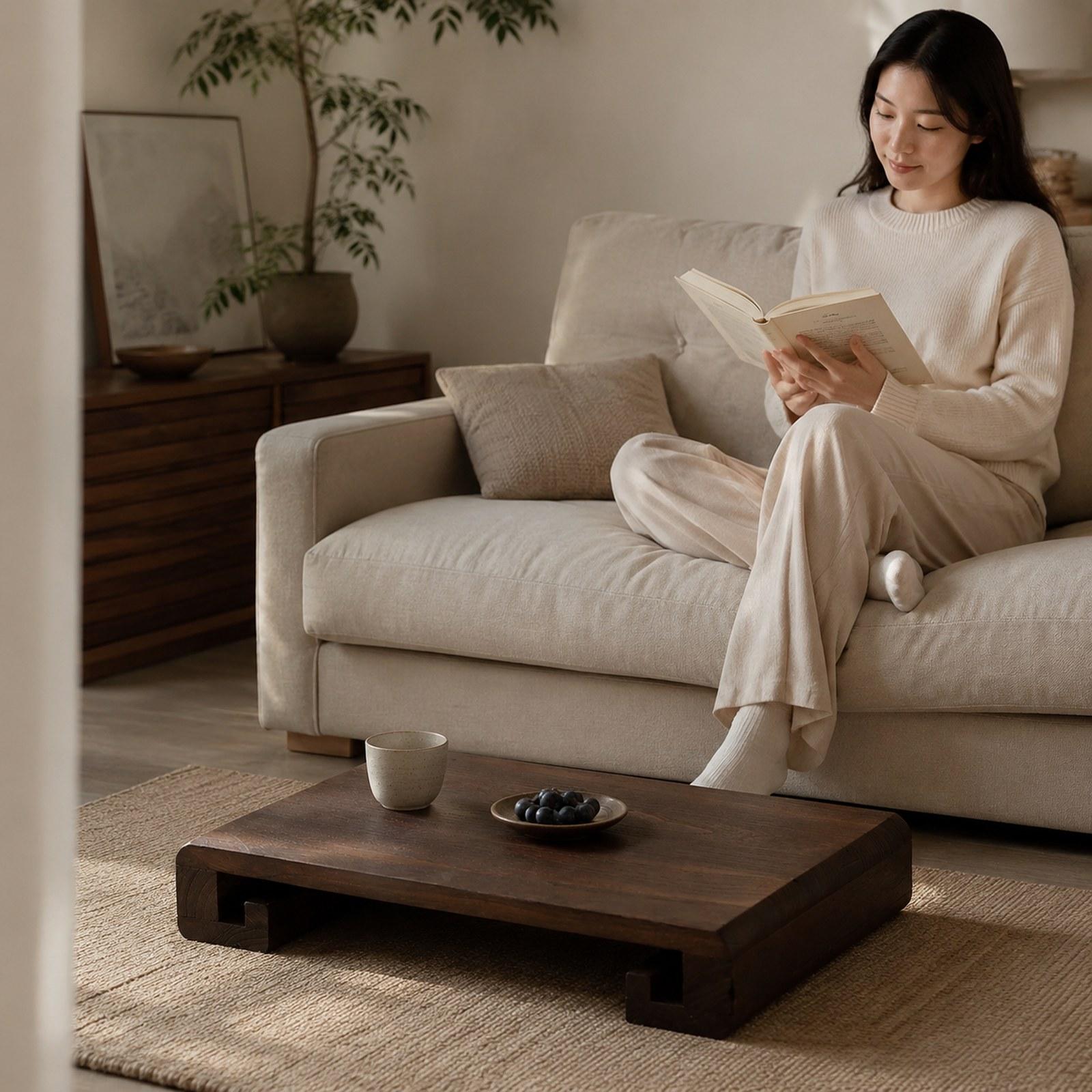 Portable Wood Floor Table Smal - đánh giá và giá Desk Setup Modern