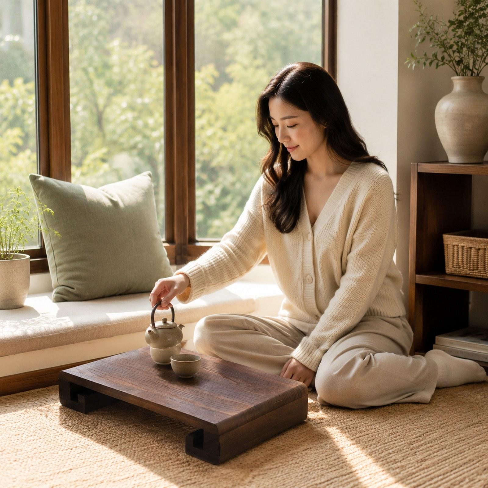 Portable Wood Floor Table Smal - đánh giá và giá Desk Setup Modern