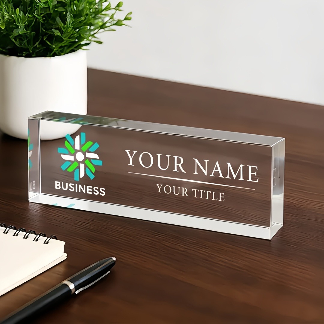 2D Flat Personalized Acrylic D - đánh giá và giá Desk Setup Modern