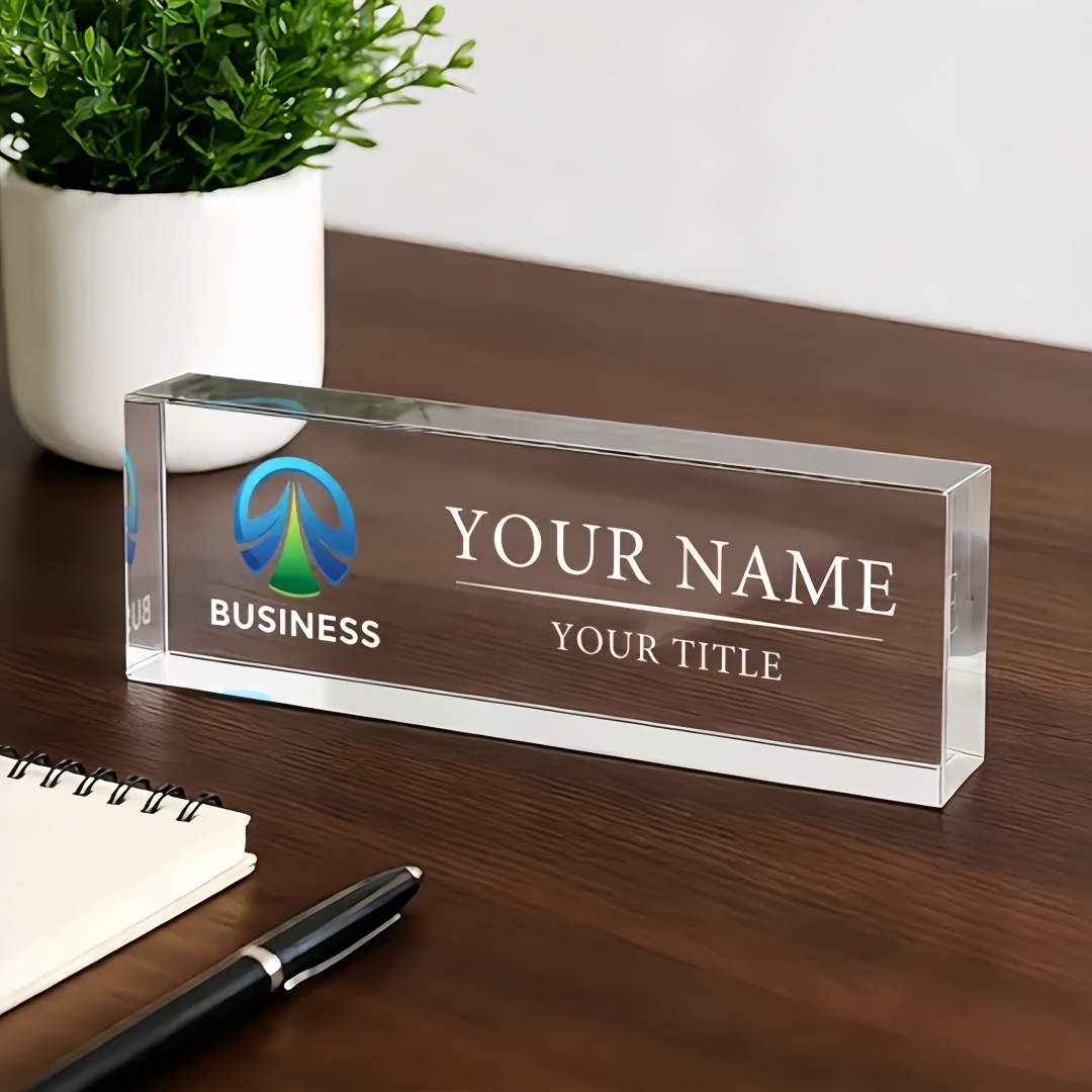 2D Flat Personalized Acrylic D - đánh giá và giá Desk Setup Modern