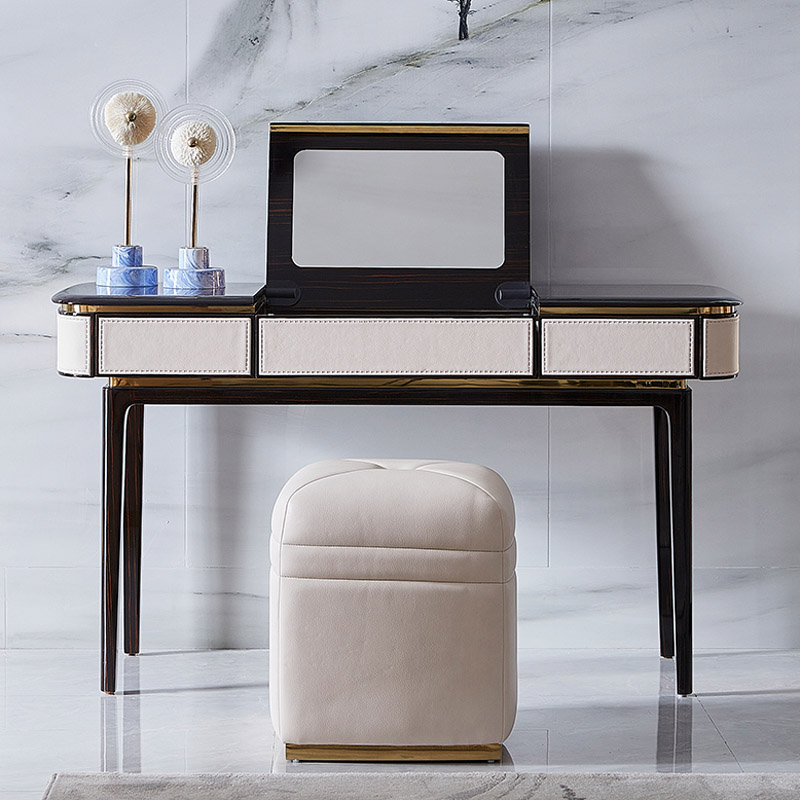 Modern Luxury Make up Dresser  - đánh giá và giá Desk Vanity Setup