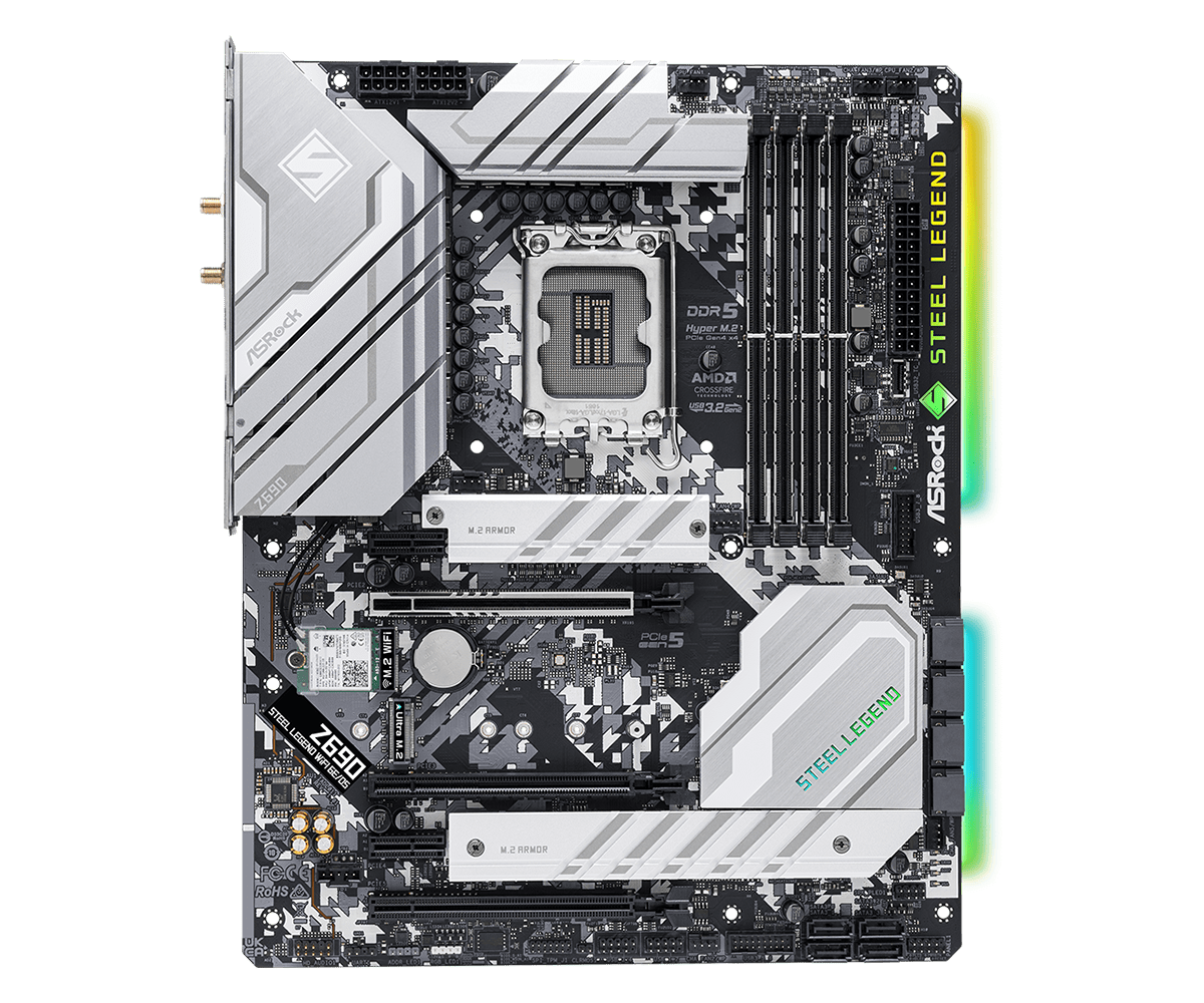Z690 LGA1700 Motherboard ASROC - đánh giá và giá Intel Cpu Core I7