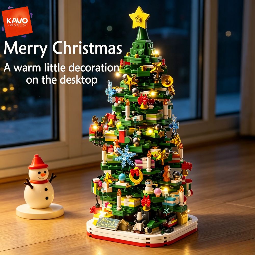 KAVOWORLD 1024pcs Christmas Tr - đánh giá và giá Desk Setup Options