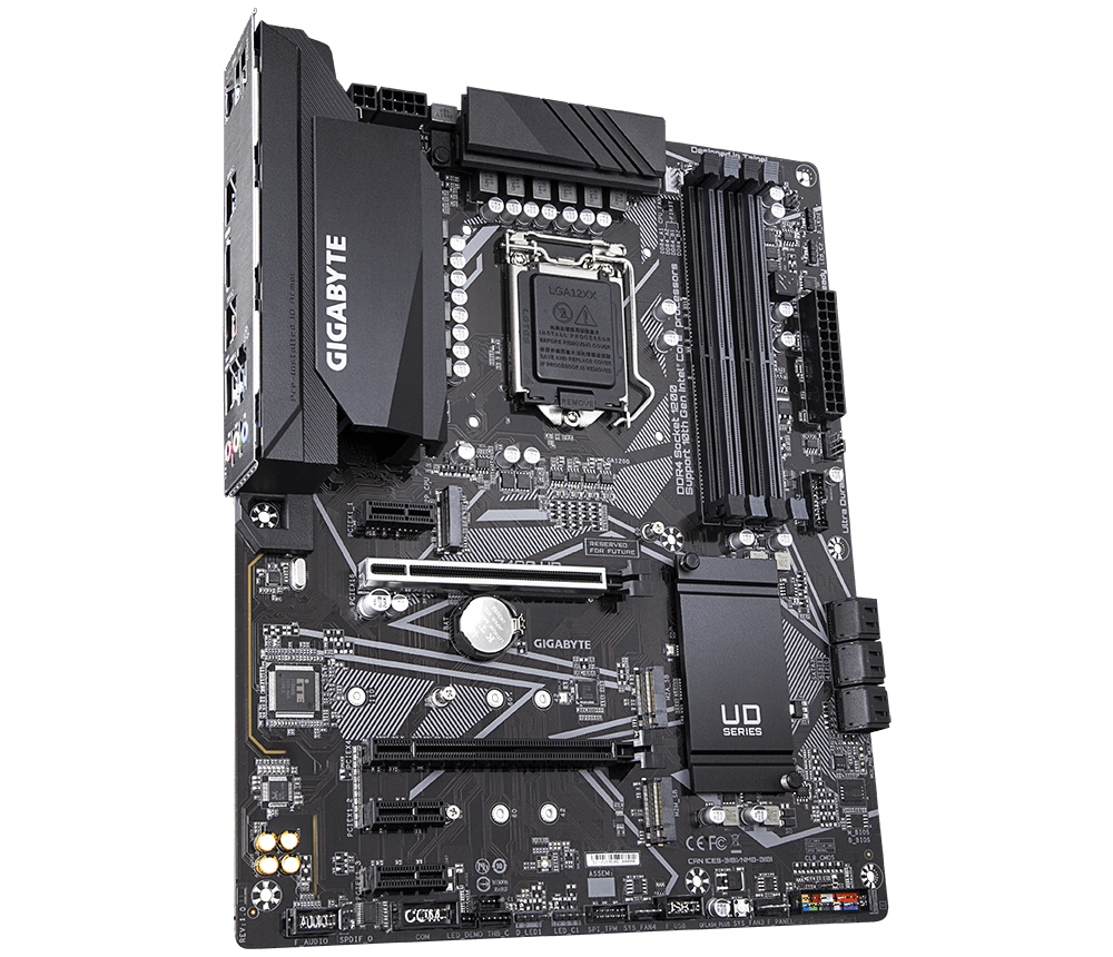 GIGABYTE Z490 UD LGA 1200 4×DD - đánh giá và giá Intel Cpu Core I7